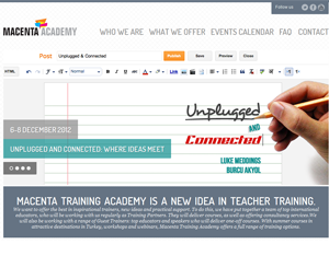 Dil Eğitmenlerinin Eğitim Portalı Macenta Training Akademi Yayında