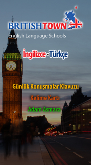 Mobil Uygulama: British Town İngilizce Eğitimi