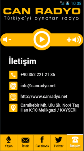 Mobil Uygulama: CAN RADYO