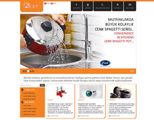 Cenk Metal & Zest Web Sitesi Yenilendi