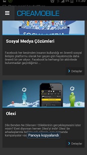 Mobil Uygulama: Creamobile Kurumsal