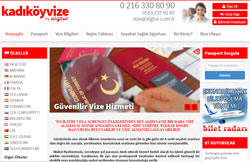 Kadikoyvize.com : Web site, Vize Başvuru ve Takip Sistemi olarak yayında