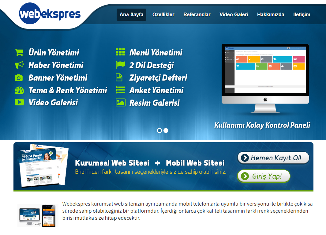 Webekspres : Launch Your Site Now